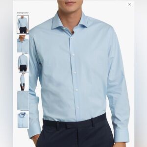 Nordstrom Men’s Shop Trim Fit Cotton Dress Shirt